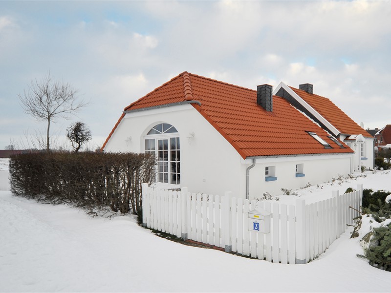 Haus im Winter